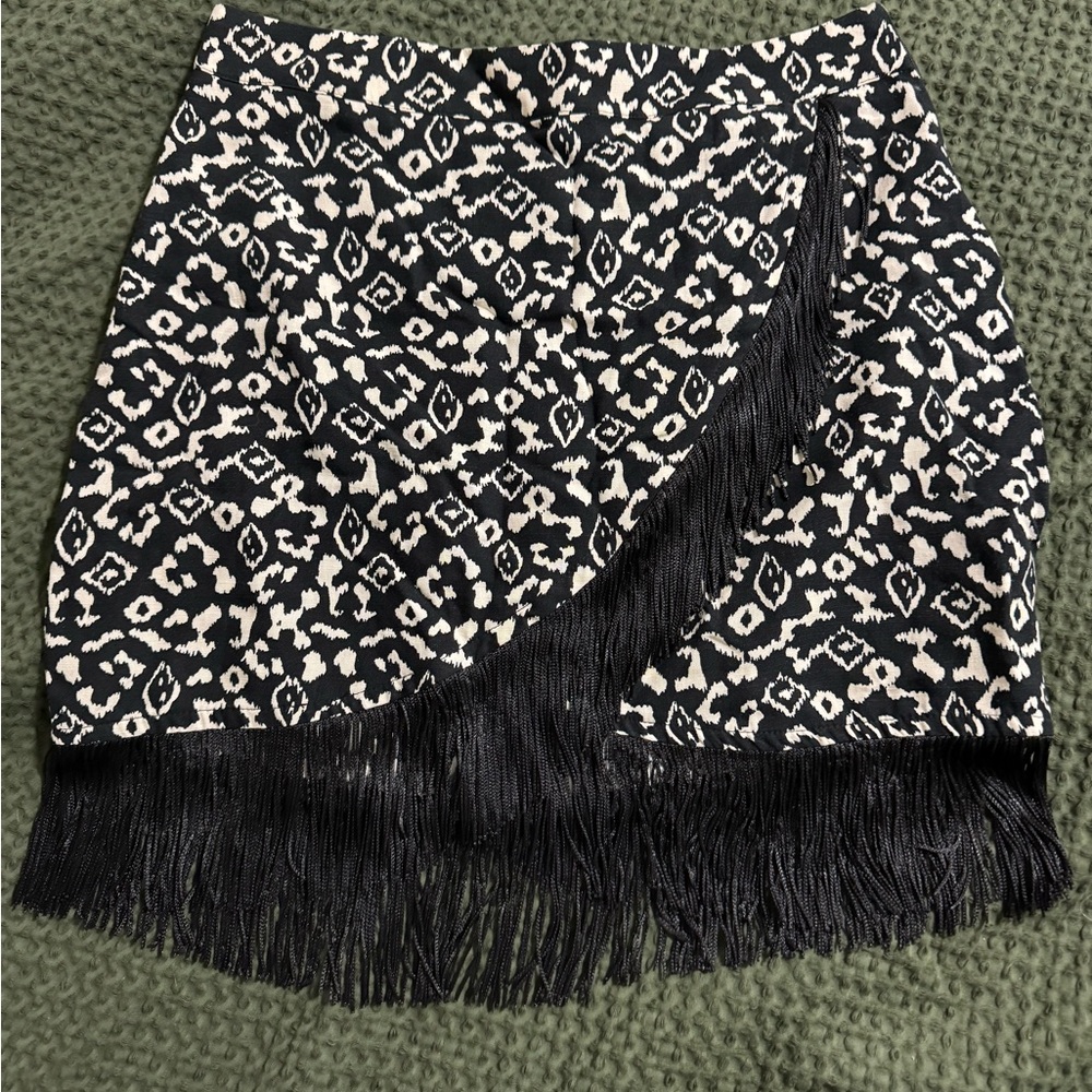 Zara Mini Patterned Skirt